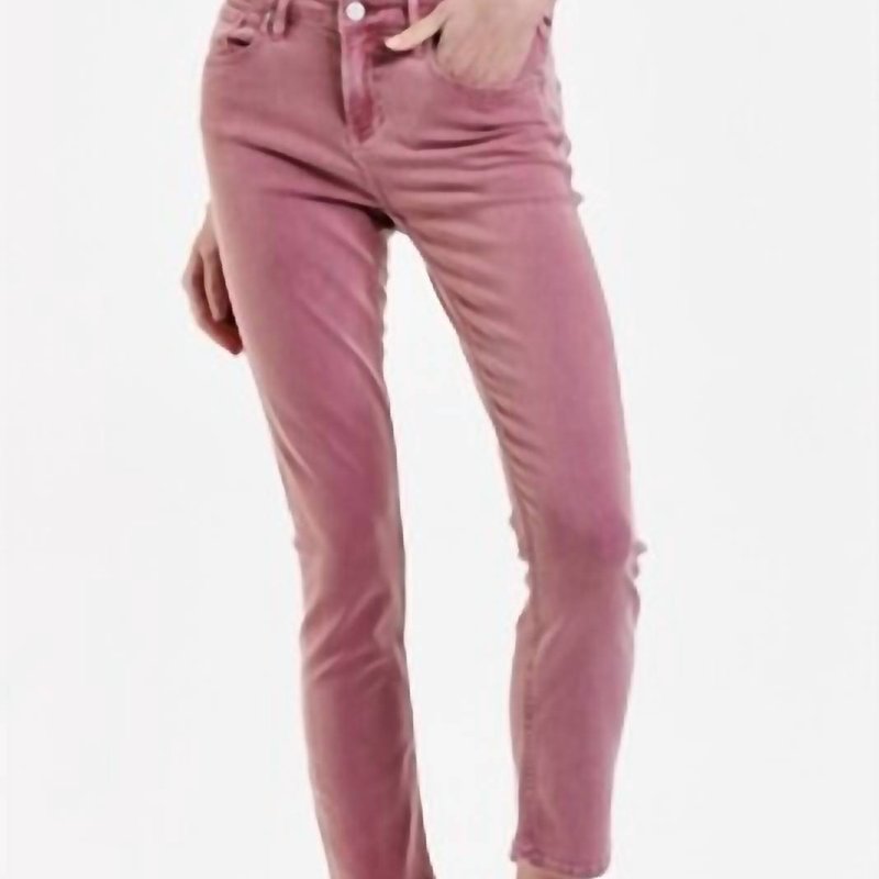 Shop Dear John Denim Blaire Straight Leg Jean In Pink