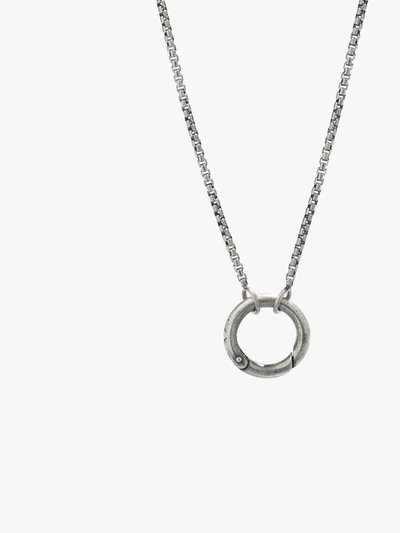 Degs & Sal Sterling Silver Circle Amulet Necklace product