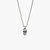 Sterling Silver Skull Necklace - Silver
