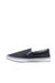Boys Gusset Casual Canvas Yachting Shoes (Navy Blue)