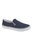 Boys Gusset Casual Canvas Yachting Shoes (Navy Blue) - Navy Blue
