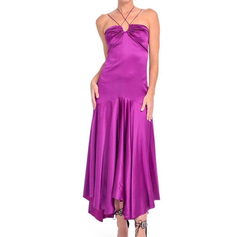 Shop Delfi Collective Women's Dia Dress In Purple