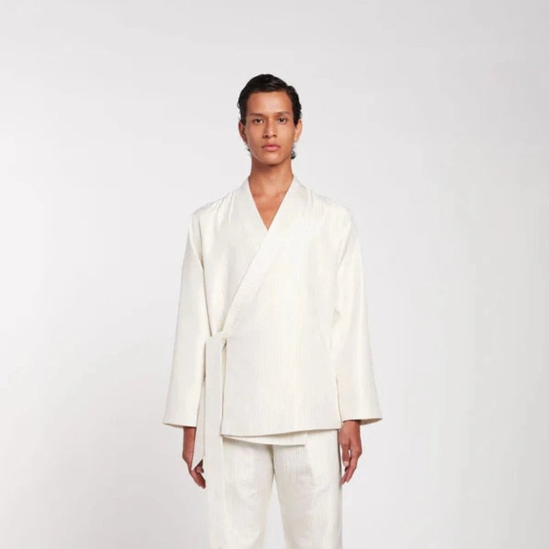 Shop Delos Shiro Jacket White