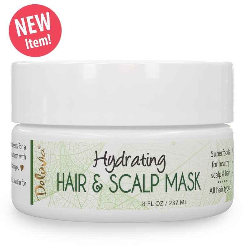 Deluvia Hydrating Hair And Scalp Mask 8oz