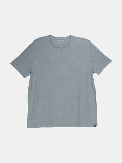 Derek Rose Derek Rose Men's Charcoal Marlowe Micromodal Stretch Jersey Top Graphic T-Shirt product