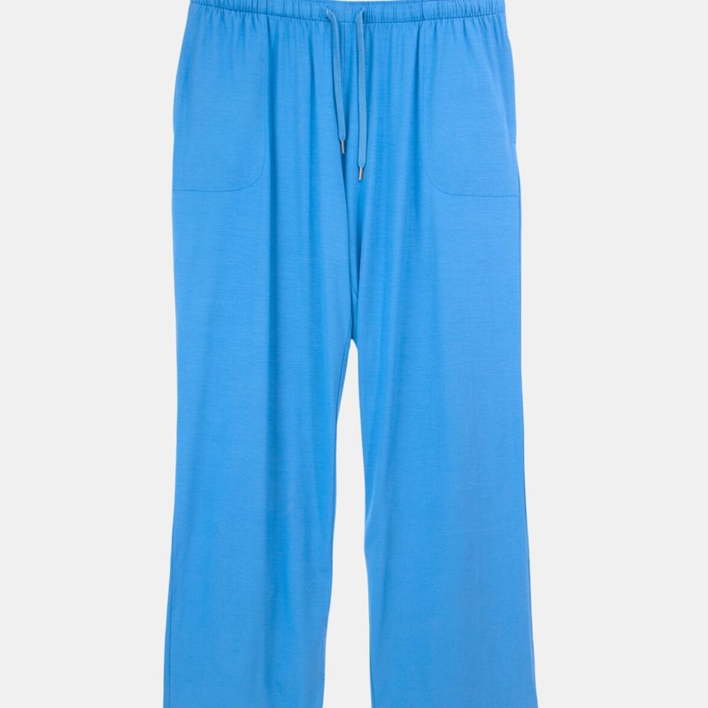 Derek Rose Men's Marlowe Stretch Lounge Pants In Blue
