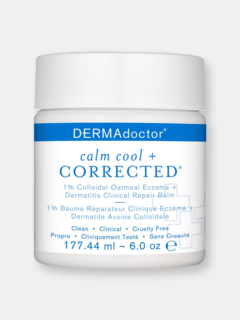 Calm Cool + Corrected 1% Colloidal Oatmeal Eczema + Dermatitis Clinical Repair Balm