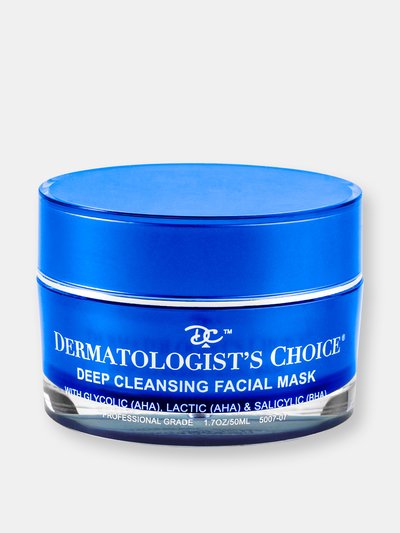 Dermatologist's Choice Deep Cleansing Facial Mask with AHAs + BHAs product