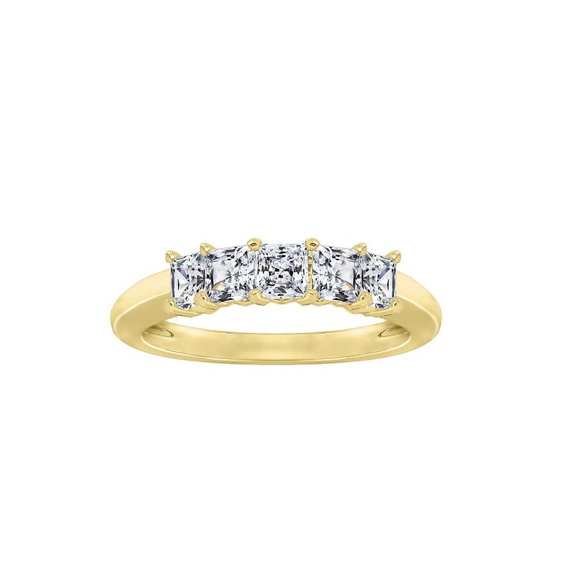 Diamonbliss Princess 5-stone Ring In Gold
