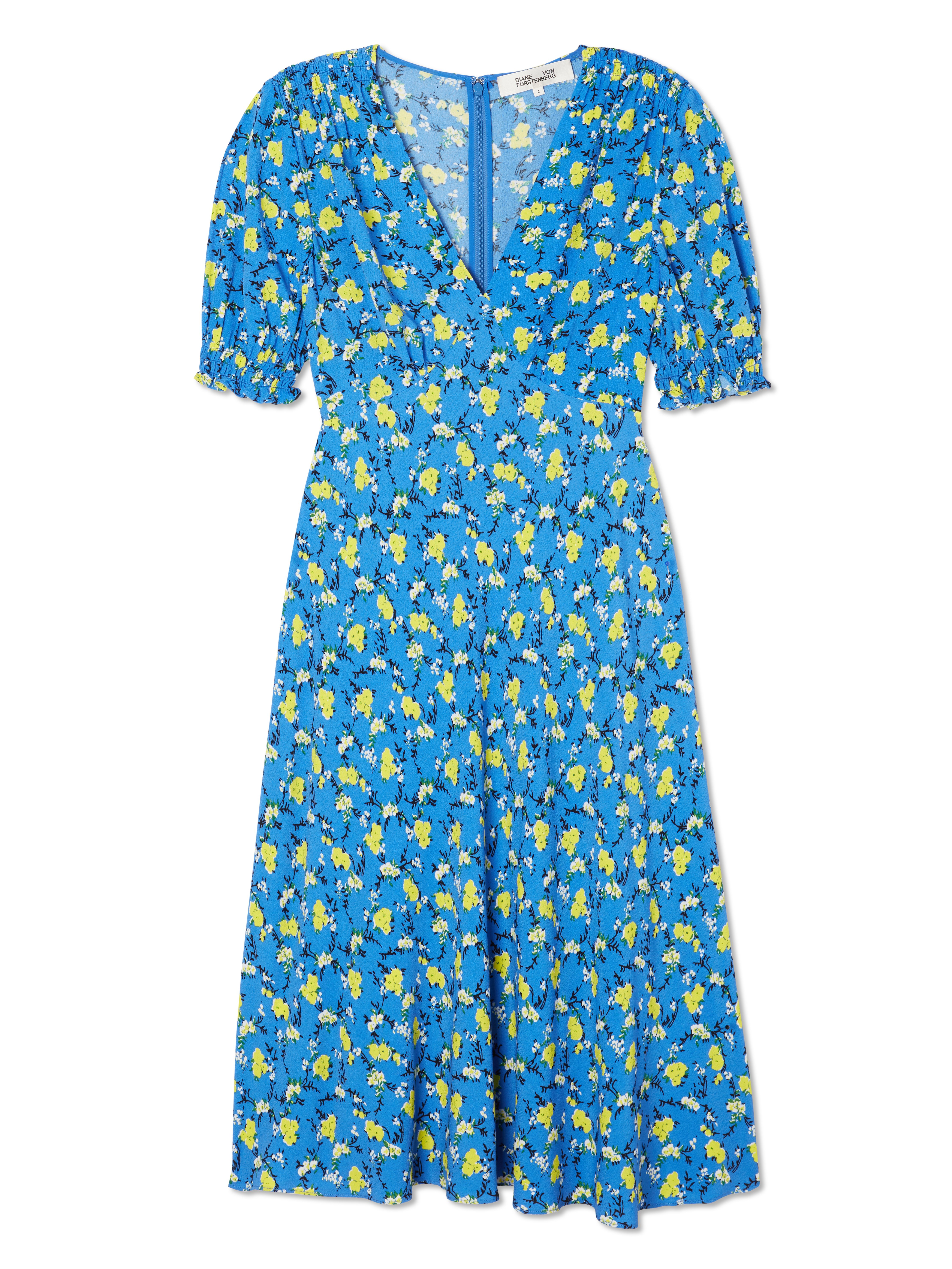 Diane von Furstenberg Jemma Floral Midi Dress | Verishop