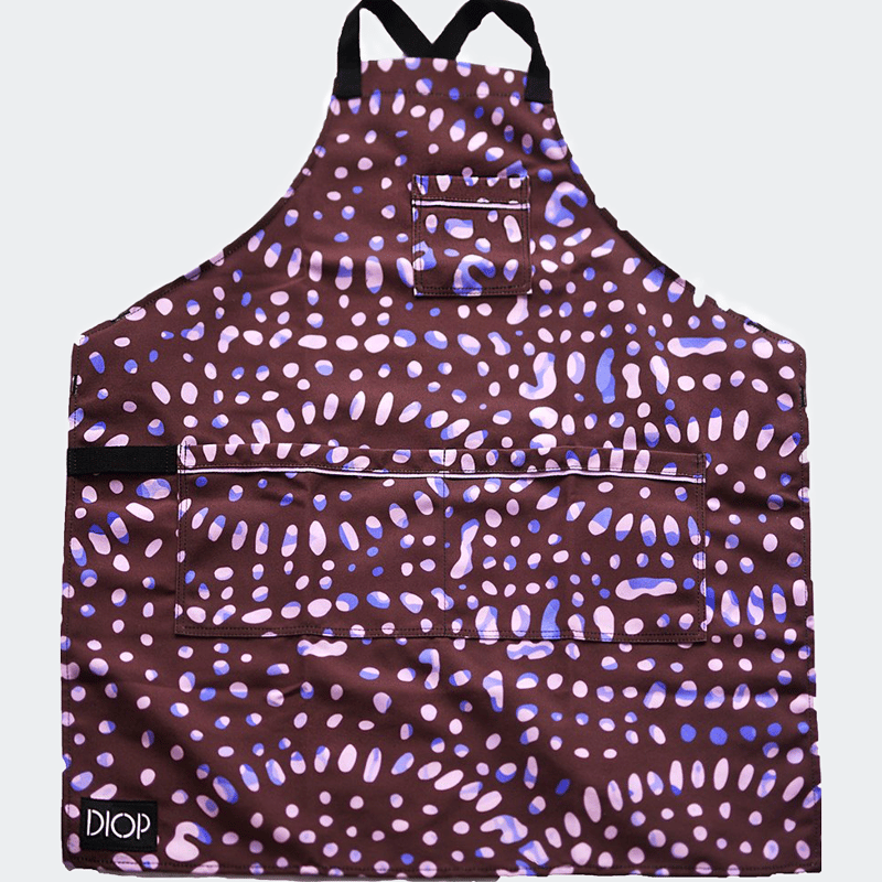 Diop The Kamal Apron In Brown