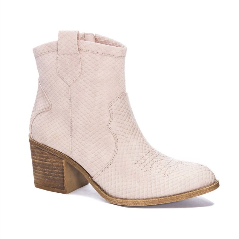 Shop Dirty Laundry Girlie Unite Western Bootie In Pink