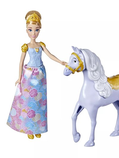 Disney Princess Cinderella and Major Horse Dolls product