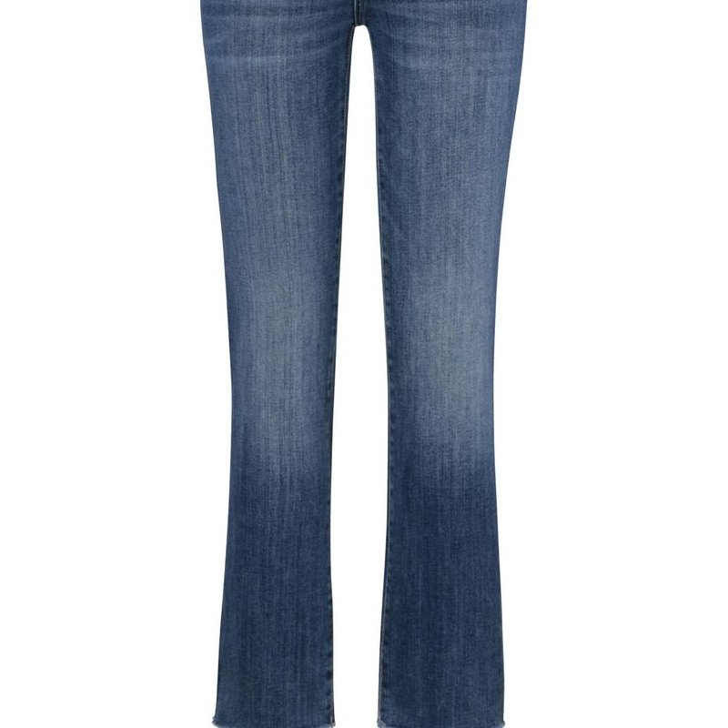 Shop Dl1961 Mara Straight Mid-rise Instasculpt Ankle Jean In Blue