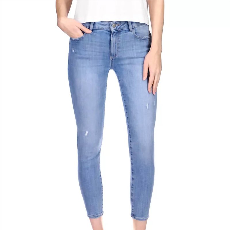 Shop Dl1961 Women's Florence Skinny Jeans In Blue