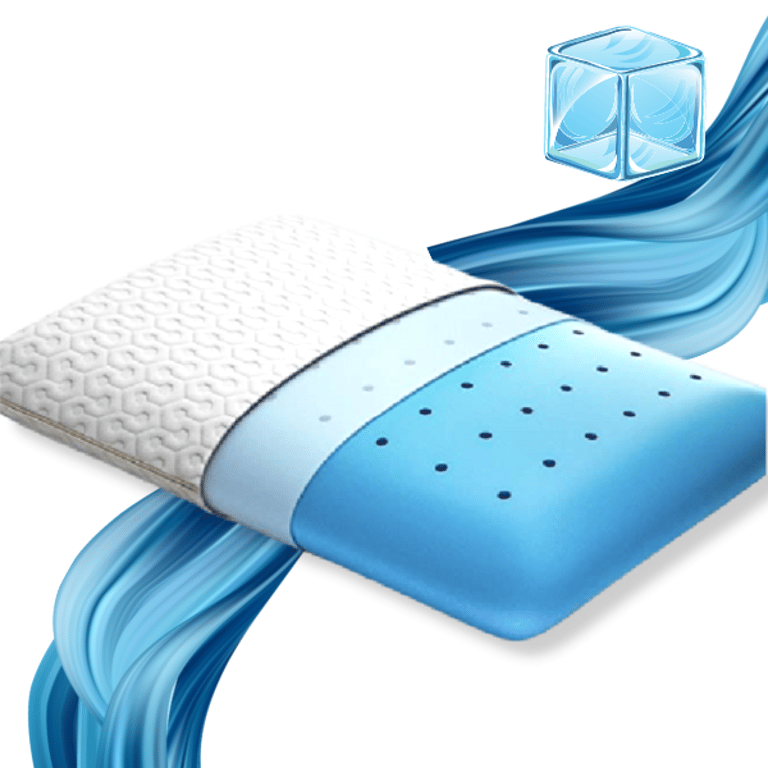 N'Ice Cooling Memory Foam Pillow