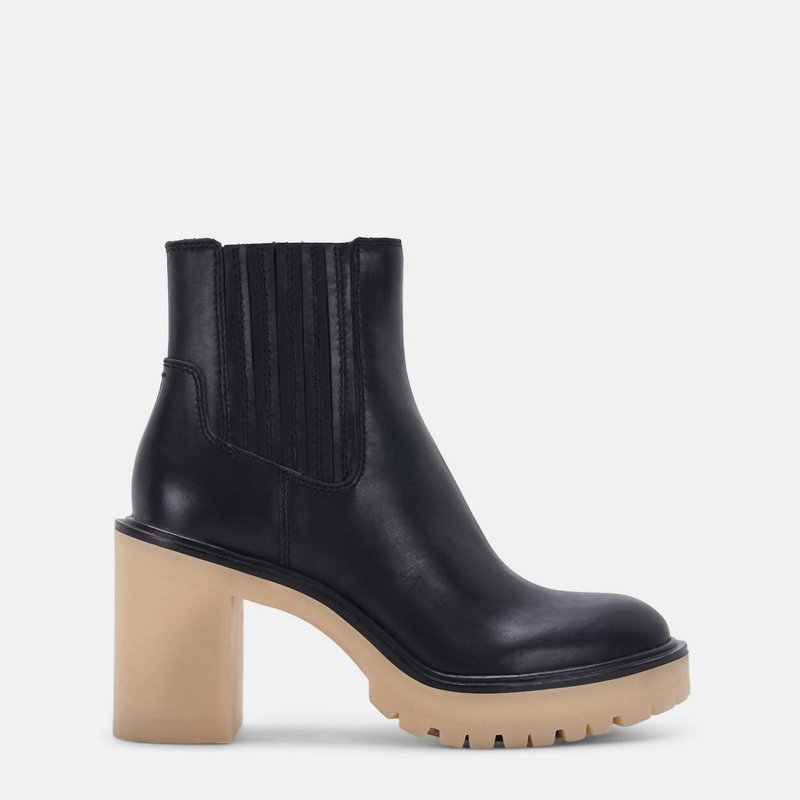 Shop Dolce Vita Caster H2o Booties In Black