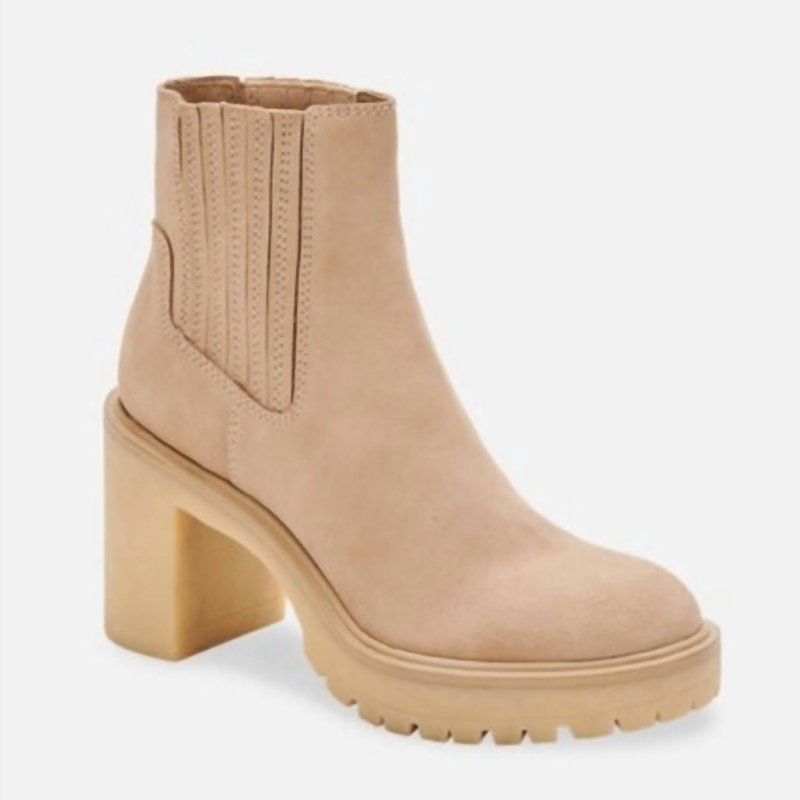 Shop Dolce Vita Caster H2o Booties In Brown