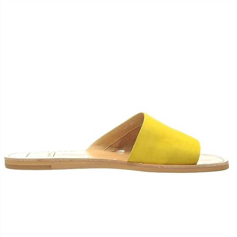 Shop Dolce Vita Cato Slide Sandal In Yellow