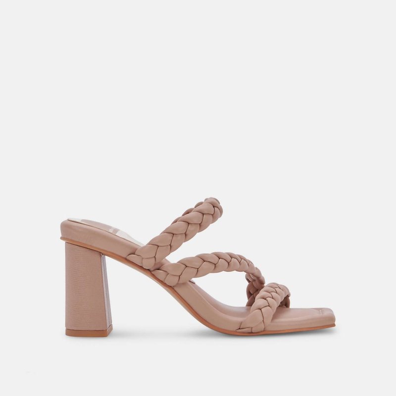 Shop Dolce Vita Pang Strappy Heel In Cafe Stella In Brown