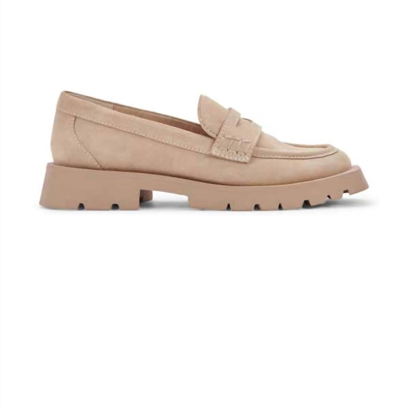 Shop Dolce Vita Women's Elias Loafer In Dune Sand In Brown