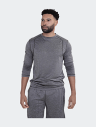 Micro-Perforated Active Long Sleeve - Olive
