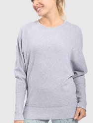 Waffle Pullover - H Grey