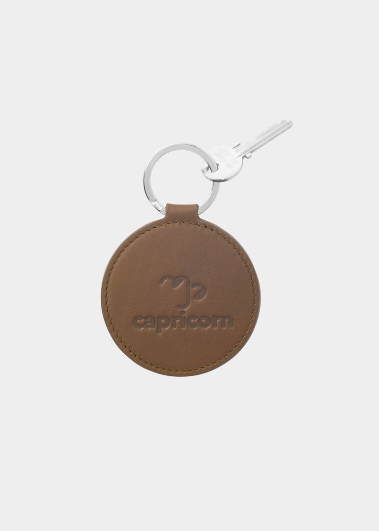 Capricorn Keychain