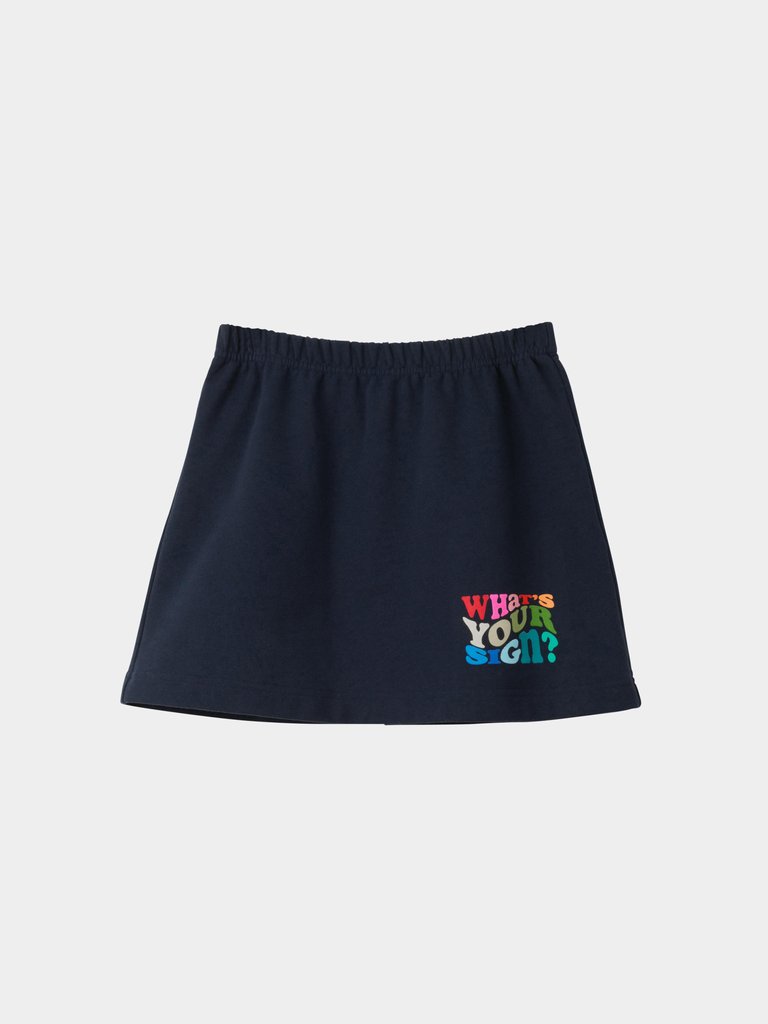 What's Your Sign?™ Sweatskirt - Navy