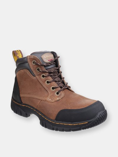 Dr Martens Mens Riverton SB Lace up Hiker Safety Boots - Brown product