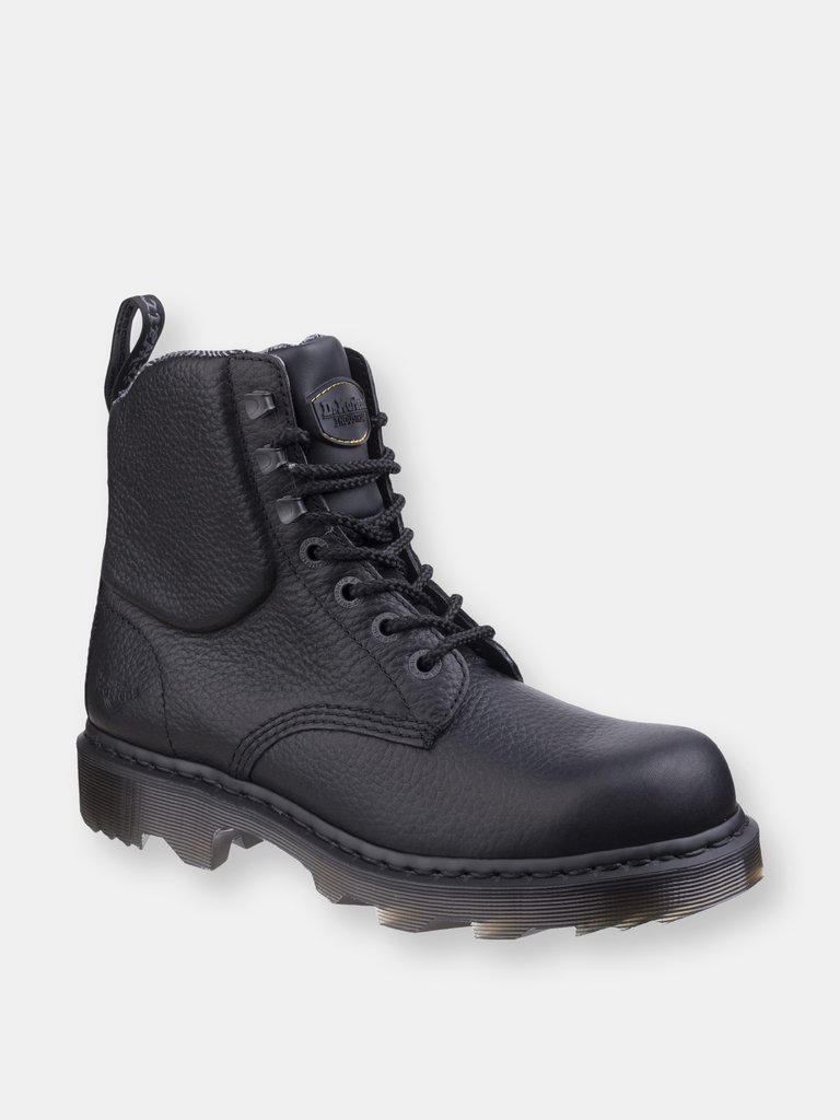 Unisex Adults Calshott Safety Boots - Black - Black