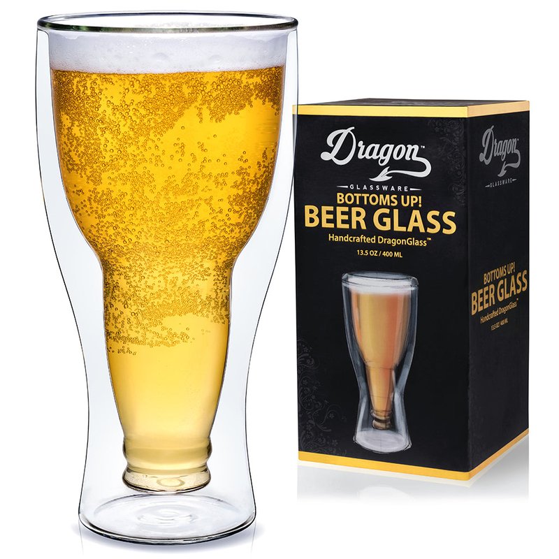 Dragon Glassware "upside Down" Beer Glasses
