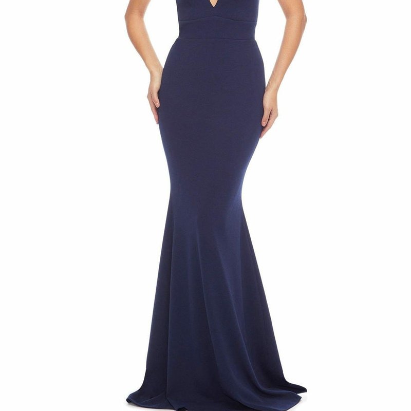 Shop Dress The Population Camden Gown In Blue