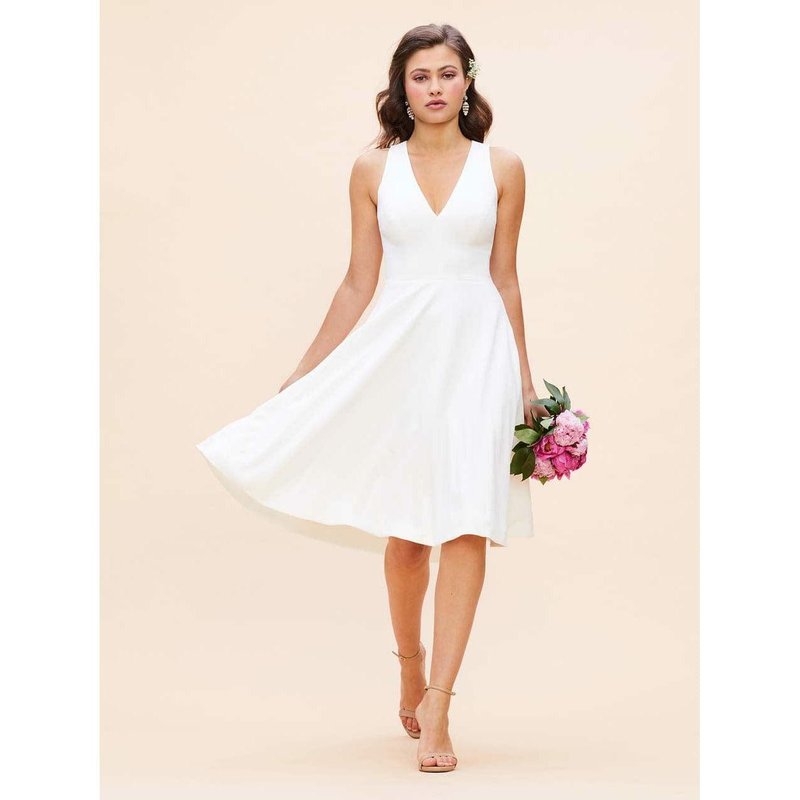 Hudson Catalina Dress In White