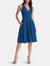 Catalina Dress - Graphite Blue