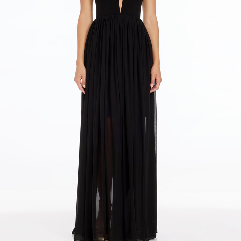 Shop Dress The Population Eleanor Gown In Black