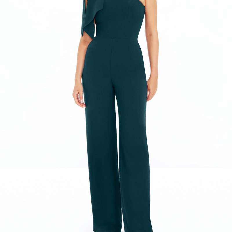 Dress_the_population Tiffany Jumpsuit In Green