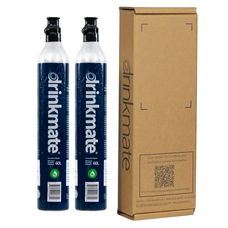 Drinkmate Co2 Refill Cylinders 60l (14.5 Oz)