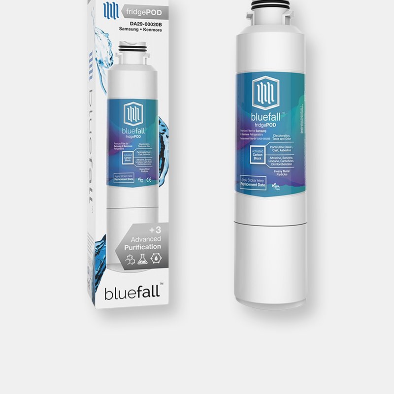 Drinkpod Samsung Da29-00020b 3pk Refrigerator Water Filter Compatible By Bluefall