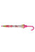 Drizzles Childrens/Kids Flamingo Stick Umbrella (Clear/Pink) (One Size)