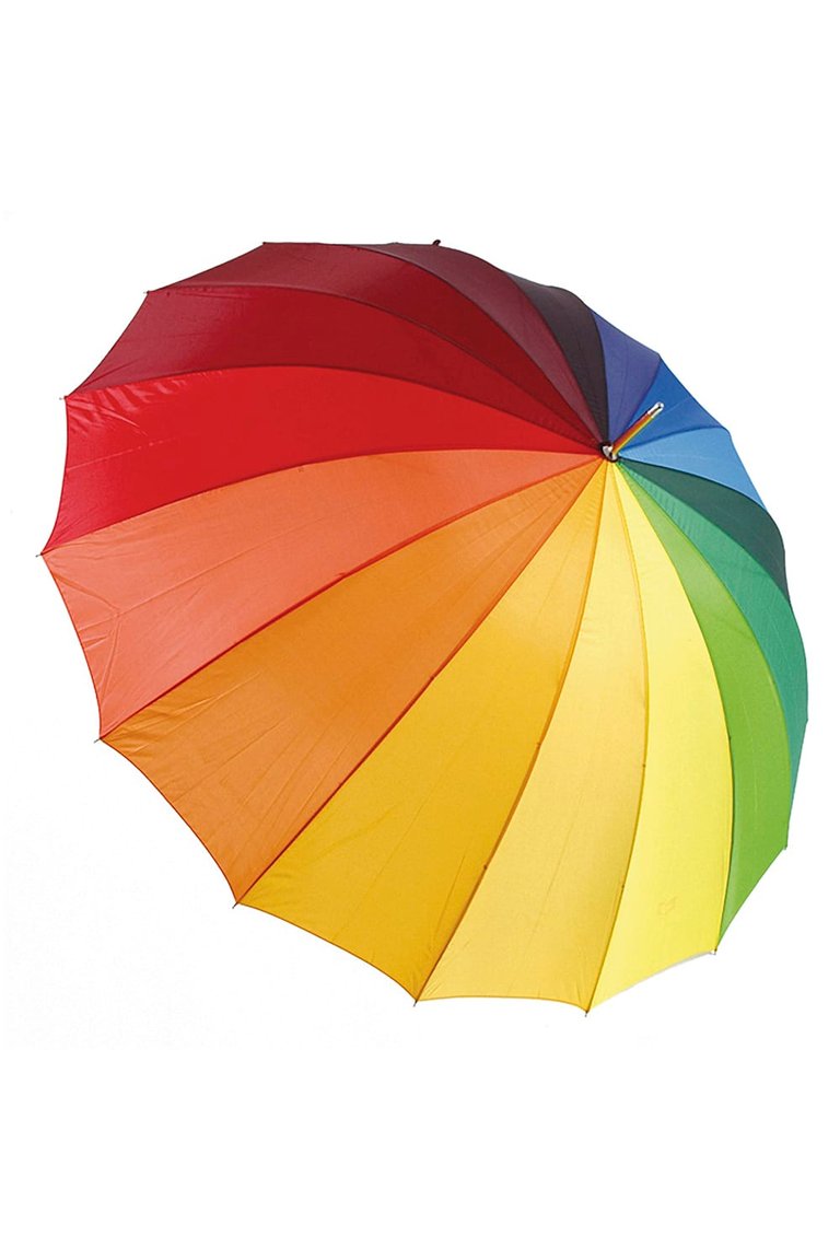 Drizzles Rainbow Golf Umbrella (Rainbow) (One Size) - Rainbow
