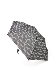 Drizzles Womens/Ladies Dachshund Dog Compact Umbrella (Gray) (One Size) - Gray