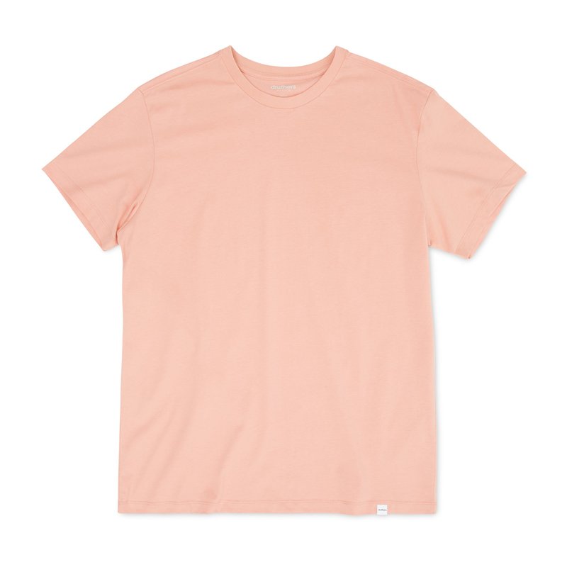 Druthers Organic Cotton T-shirt In Pink