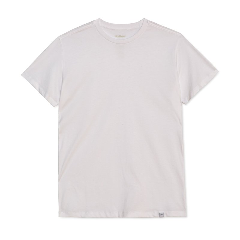 Druthers Organic Cotton T-shirt In White