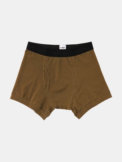 Druthers Organic Cotton Boxer Briefs - Olive product