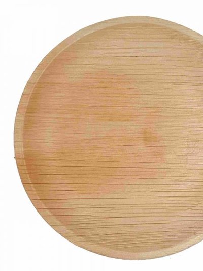 Dtocs Palm Leaf Plates Round 8" Dinner Plate Set (Pack 50) product