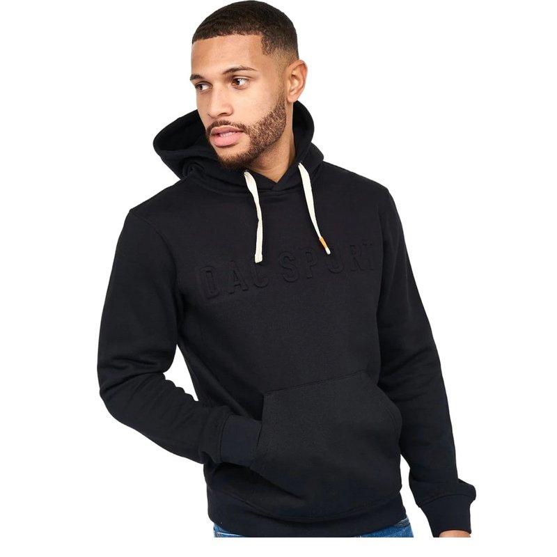 Shop Duck And Cover Mens Billmoore Hoodie In Black