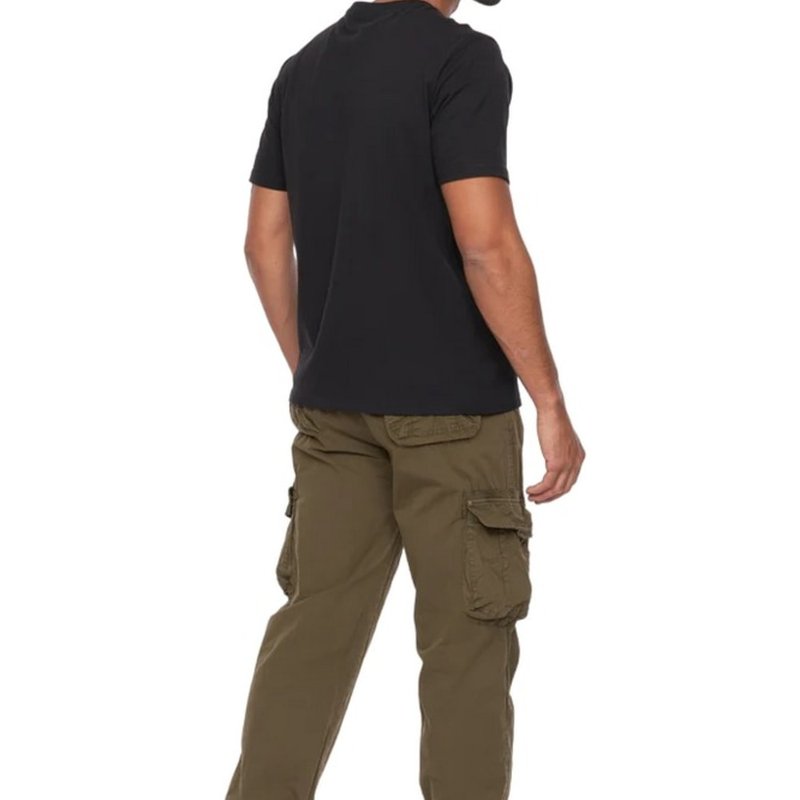 Duck And Cover Mens Kartmoore Combat Trousers In Green