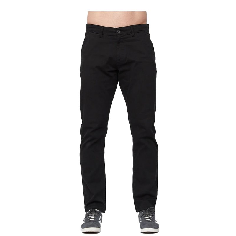 Duck And Cover Mens Moretor Chinos In Black