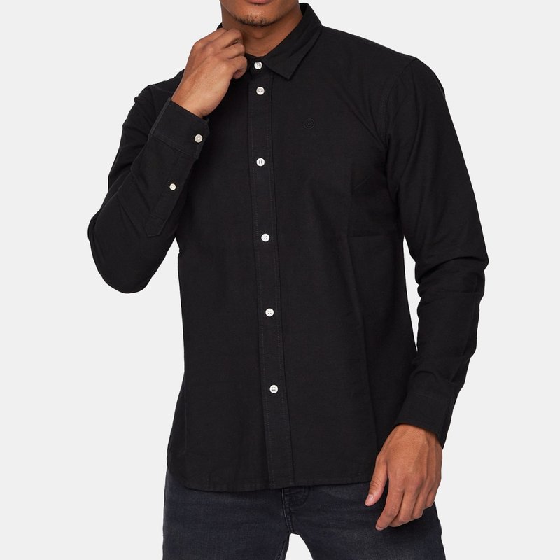Duck And Cover Mens Yuknow Shirt In Black
